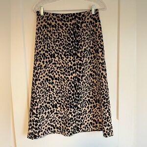 Horses Atelier Leopard Print Skirt